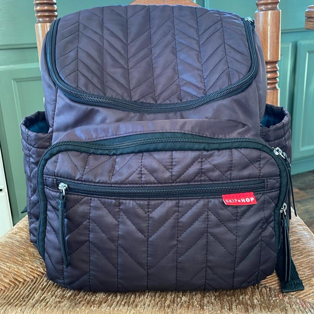 Skip Hop Black Diapers Bag